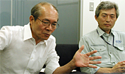 加藤氏と内田氏